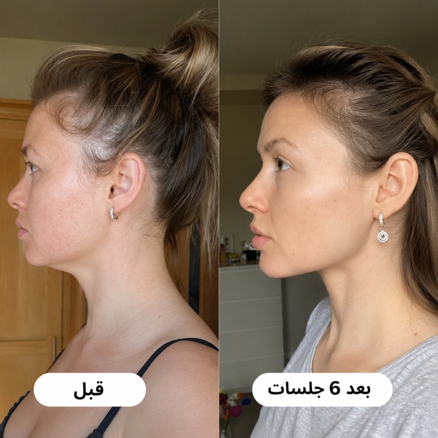 نتيجة تحديد الفك والرقبة